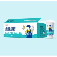 味益純爆搖奶撈（酸奶+西米+椰果+草莓）