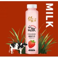 妙樂(lè)添草莓牛奶400ml