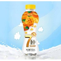 禹眾不彤粒粒福報(bào)益生菌芒果果粒牛奶450ml