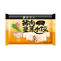 朱老大豬肉韭菜水餃