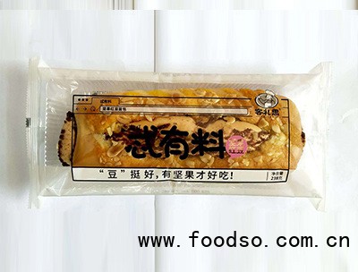 客禮思堅(jiān)果紅豆面包238g