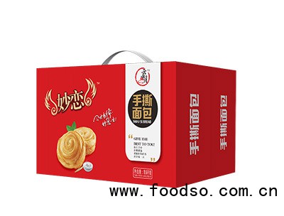 云中月手撕面包禮盒裝