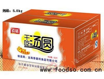 福建龍海禧味干吃湯圓5.0k