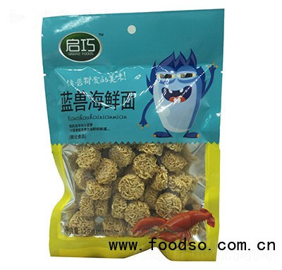 啟巧藍獸海鮮面128g