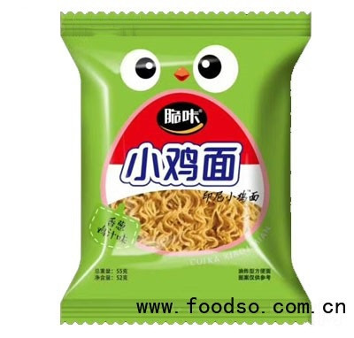 脆咔小雞面香蔥雞汁味