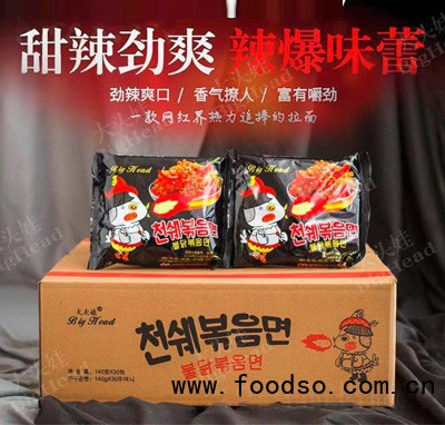 大頭娃火雞面（箱）