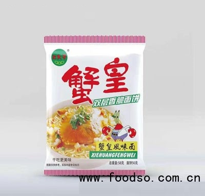 三太子蟹黃風(fēng)味面58g