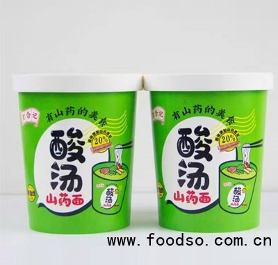 食合記酸湯山藥面桶裝