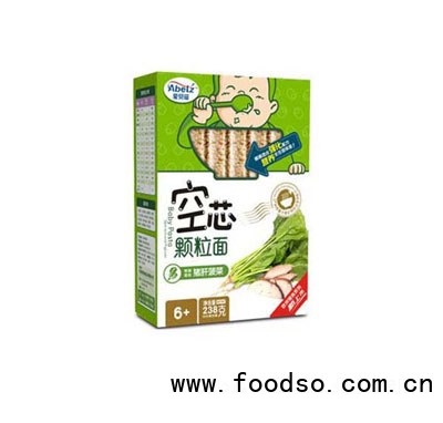 愛(ài)貝滋豬肝菠菜空芯顆粒面