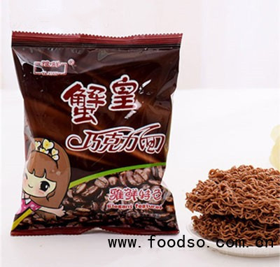 雅鮮蟹皇巧克力方便面袋裝