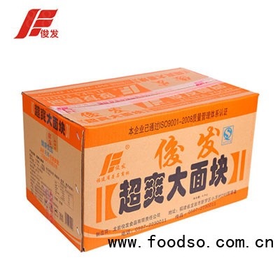 俊發(fā)大面塊箱裝