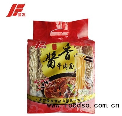 俊發(fā)醬香牛肉面800g