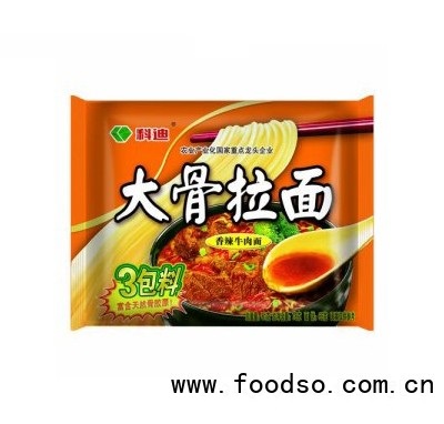 科迪大骨拉面香辣牛肉面方便面