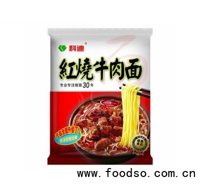 科迪紅燒牛肉面方便面