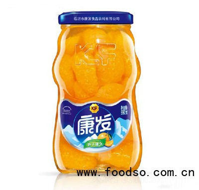 KF瓶550克桔子罐頭