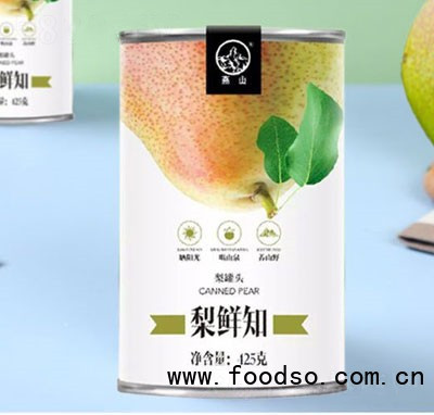 梨鮮知梨罐