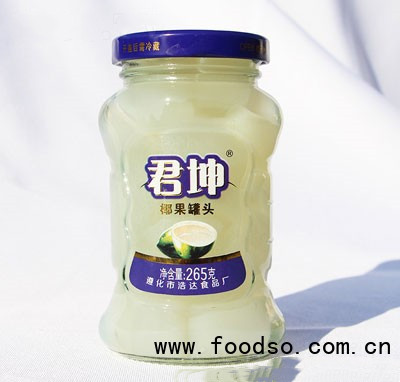 君坤糖水椰果罐頭265g