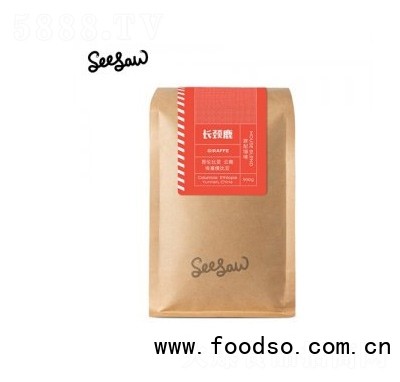 西舍長(zhǎng)頸鹿拼配咖啡500g