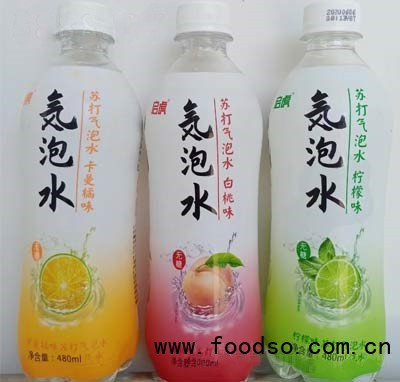 啟虎蘇打氣泡水480ml碳酸飲料招商代理商超貨源批發(fā)