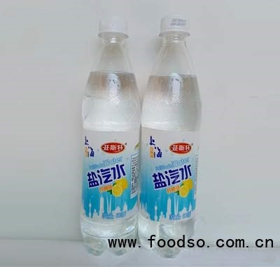 亞斯特上海鹽汽水檸檬味600ml碳酸飲料招商代理