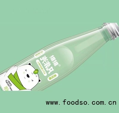 維維汽非凡果汁汽水碳酸飲料低糖零脂飲品小青檸味招商358ml