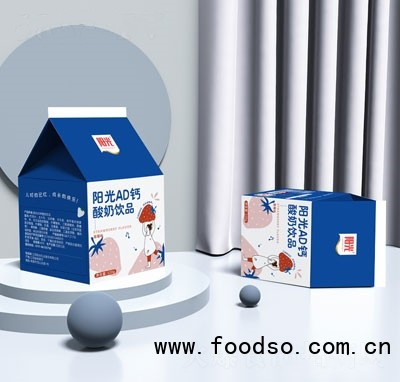 陽光AD鈣乳酸菌飲品草莓味（盒裝）