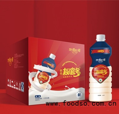 友誼多乳酸菌飲品1.25升X6