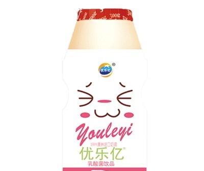 優(yōu)樂億乳酸菌飲品草莓味10