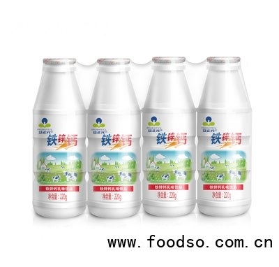 益正元鐵鋅鈣乳味飲品瓶裝