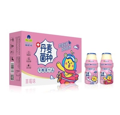 益正元乳酸菌飲品草莓味（