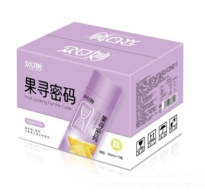 眾口妙果尋密碼鳳梨果汁飲