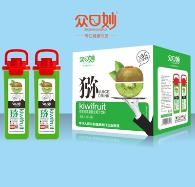 眾口妙獼猴桃蘋果復合果汁