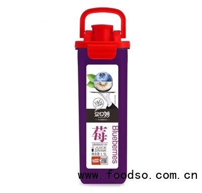 眾口妙藍(lán)莓樹莓復(fù)合果汁飲