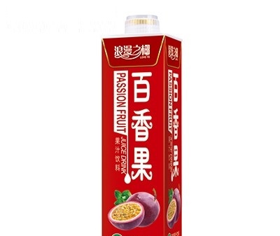 浪漫之椰百香果汁飲料1L