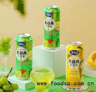 完達山多益典大果粒果汁易
