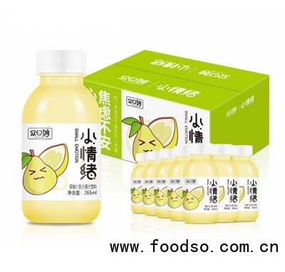 眾口妙小情緒雙柚汁復合果