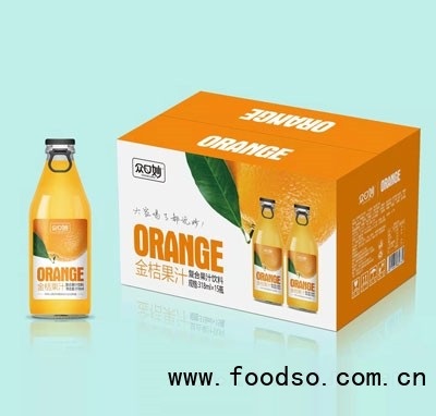 眾口妙金桔果汁復(fù)合果汁飲