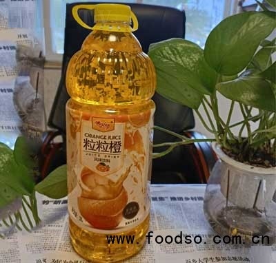 心悅動(dòng)粒粒橙風(fēng)味飲料果肉