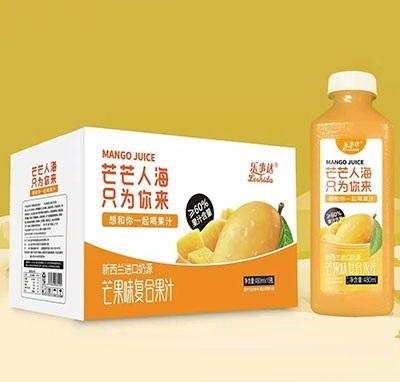 樂事達芒果味復合果汁480m