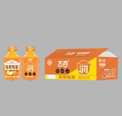 大夻枇杷燉梨復合果汁飲料380ml×15瓶招商代理批發(fā)