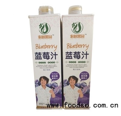 農(nóng)樹(shù)果園藍(lán)莓汁1L（瓶）