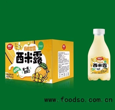 新啟動楊枝甘露西米露果汁飲料500mlX15內(nèi)含果粒風味飲品整箱果汁飲料