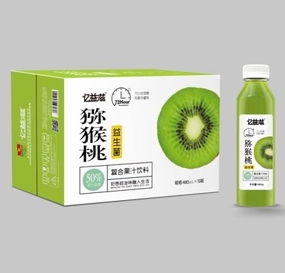 億益滋獼猴桃復(fù)合果汁飲料480mlX15（瓶）