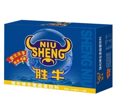 勝牛強(qiáng)化維生素能量飲料250mlX24