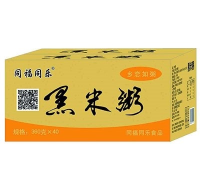 同福同樂黑米粥360gx40（