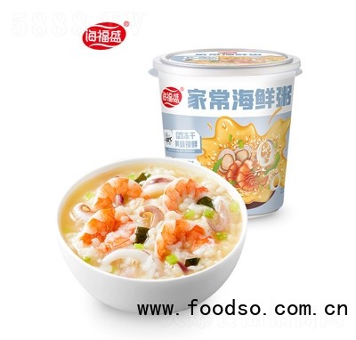 海福盛速食粥猛料版沖泡即