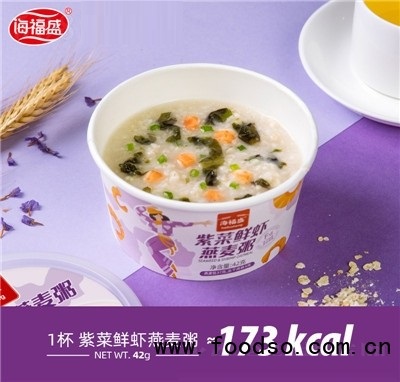 海福盛速食燕麥凍干粥早餐