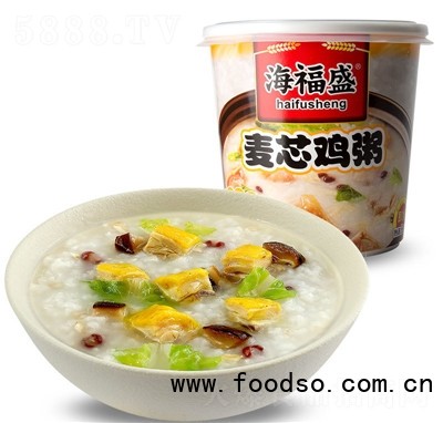 海福盛速食粥沖泡即食凍干