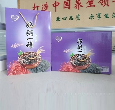 好粥一罐黑米紅豆粥禮盒箱裝速食粥代餐即食組合早餐