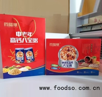 同福慧中老年八寶粥禮盒箱裝速食粥代餐即食組合早餐